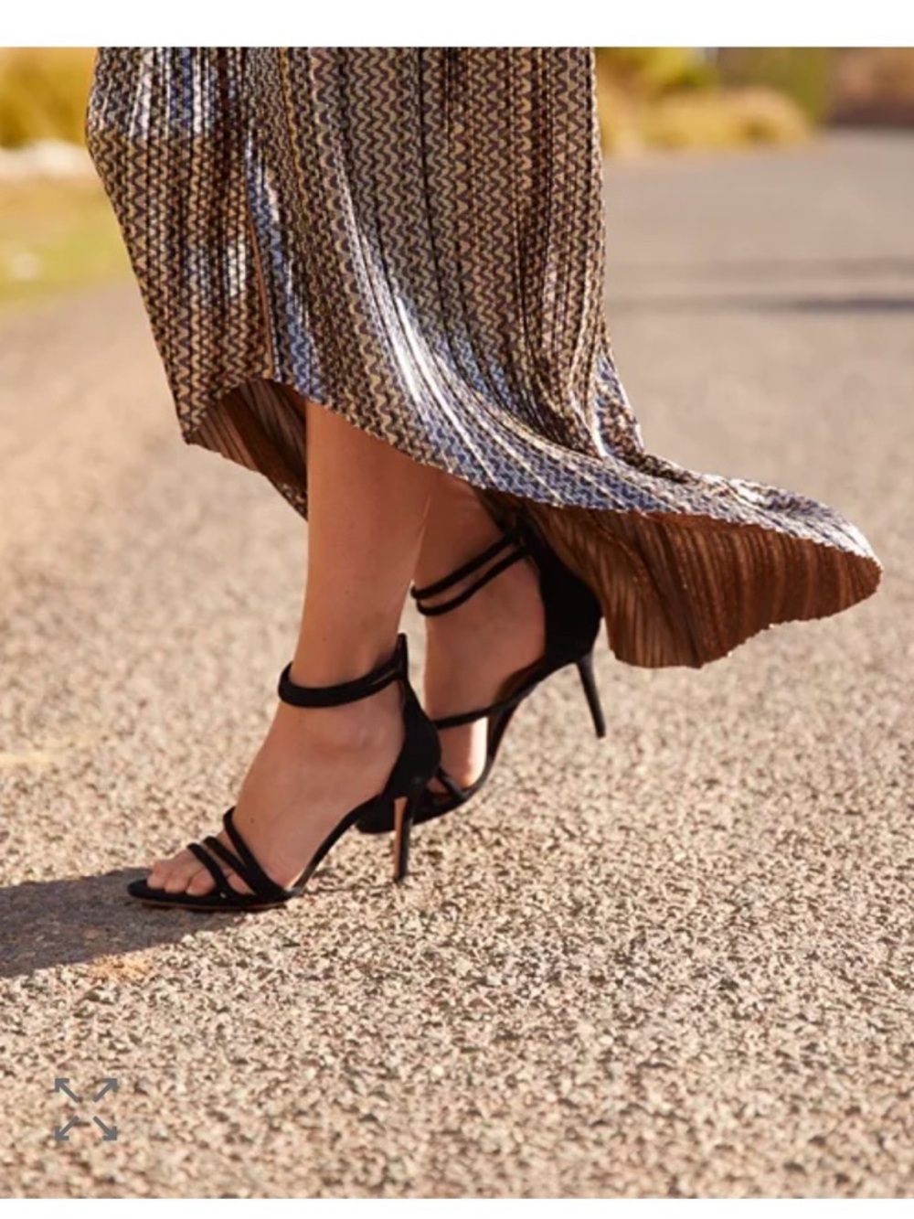ba&sh Pacey Metallic High-Low Dress - Picture 4 of 12
